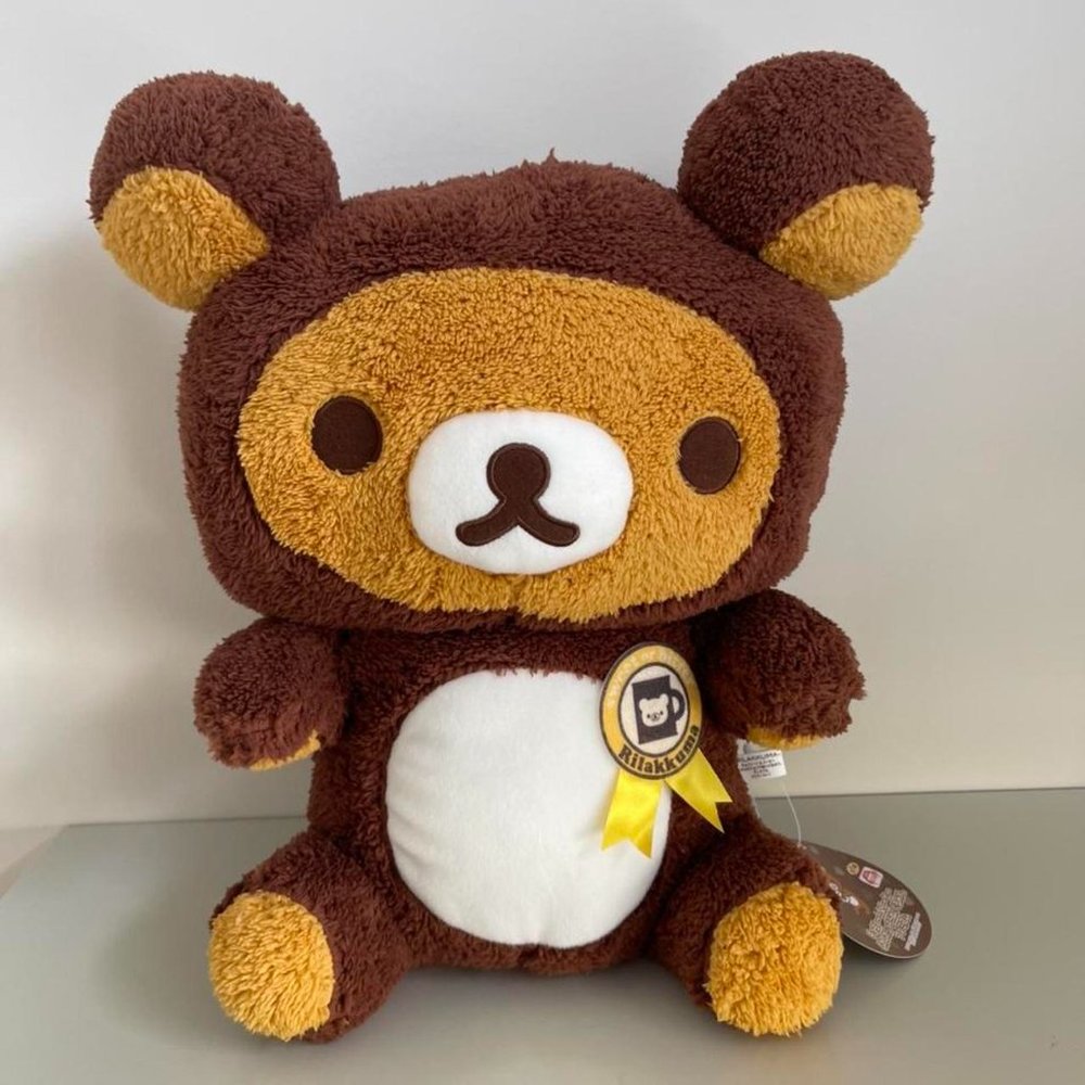 Rilakkuma - Coffee & Chocolate Fluffy Premium Plush (NWT)